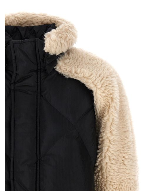 Sacai Black Padded Cotton Suit