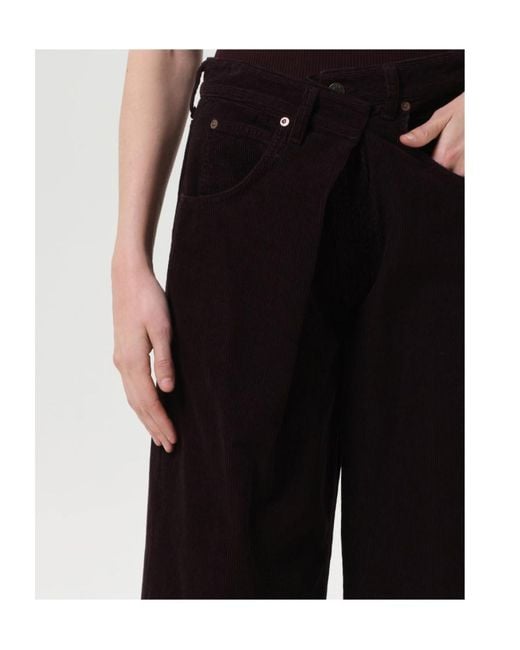 Agolde Black Belt-Loop Jeans