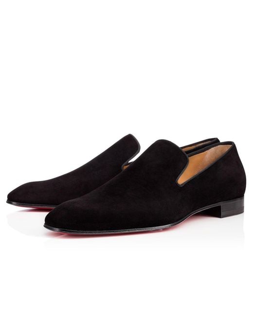 Christian Louboutin Black Dandelion Slip-On Loafers for men