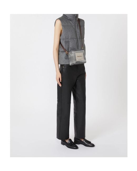 Max Mara Gray The Cube Amoroso Quilted Down Gilet