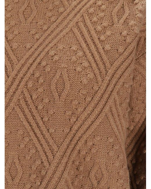 Max Mara Brown Sweaters