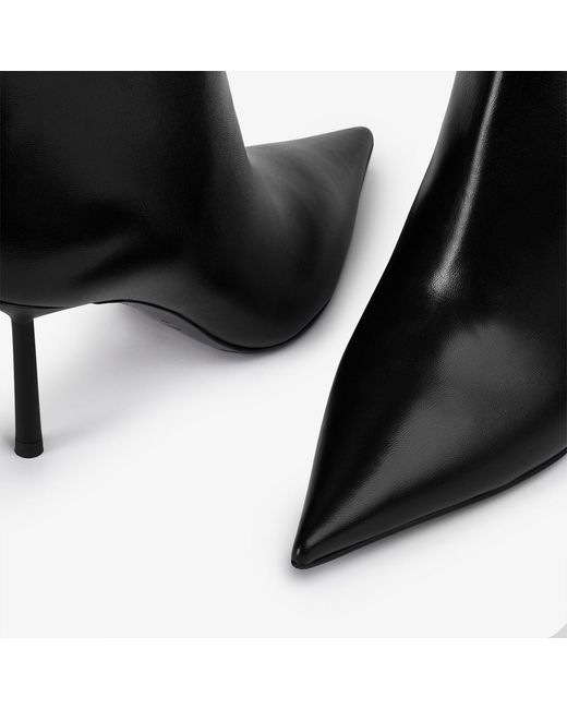 Le Silla Black 105Mm Zip Boots