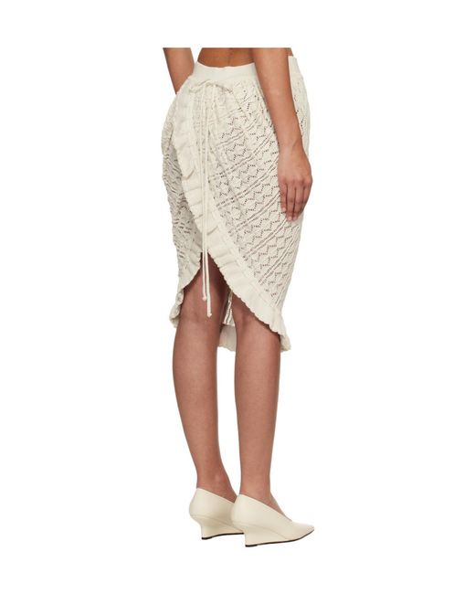 Vivienne Westwood Natural Ella's Cutout Skirt