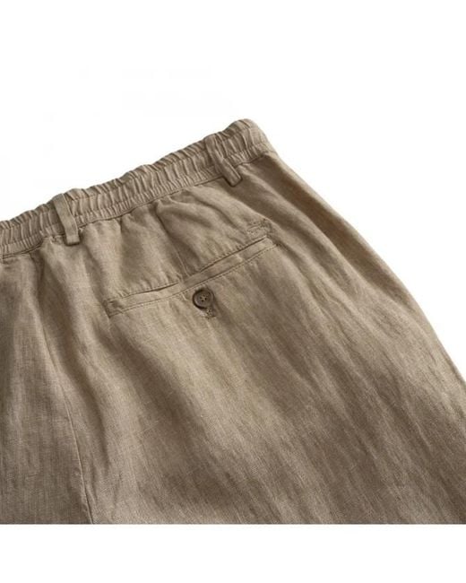 Paul & Shark Natural Buttoned-Pockets Chino Trousers for men