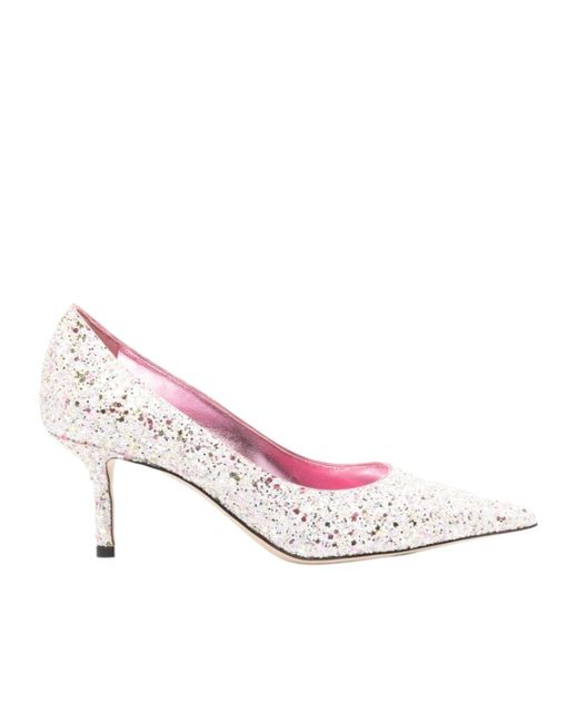 Jimmy Choo Pink 65Mm Love Pumps