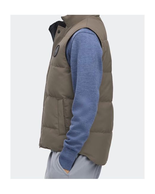 Canada Goose Brown Garson Vest for men
