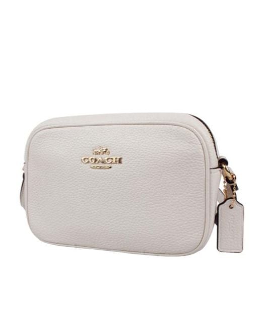 COACH Natural Mini Jamie Camera Shoulder Bag