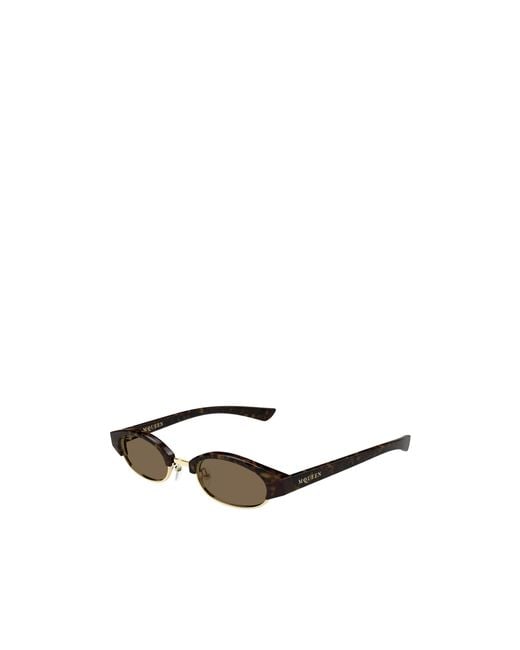 McQueen Multicolor Eyewear Oval Frame Sunglasses for men