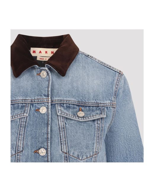 Marni Blue Denim Jacket