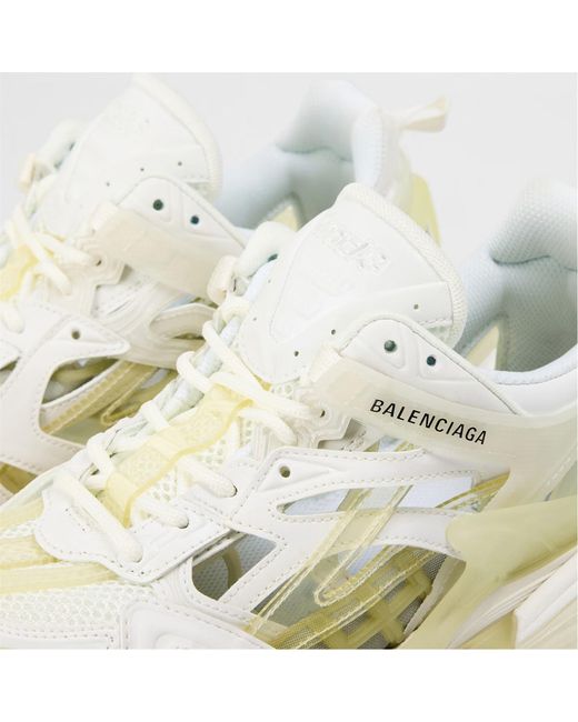 Balenciaga White Platform Sneakers