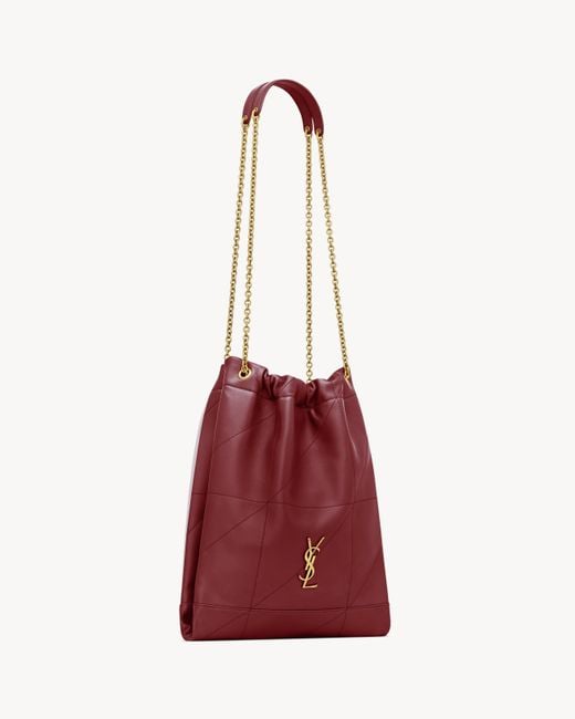 Saint Laurent Red Jamie 4.3 Pouchon Shoulder Bag