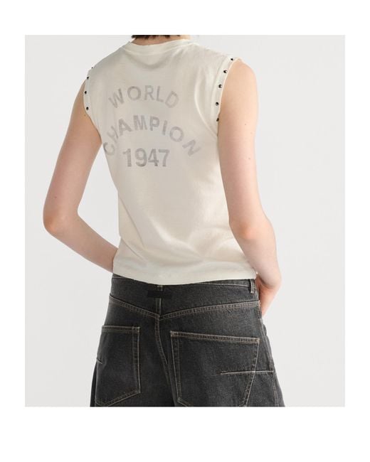 Dior J'Adore Tank Top in White | Lyst