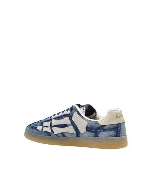 Amiri Blue Pacific Football Sneakers