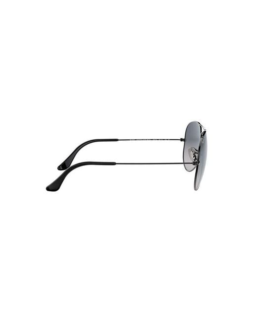 Ray-Ban Blue Aviator Gradient Polarised Sunglasses for men
