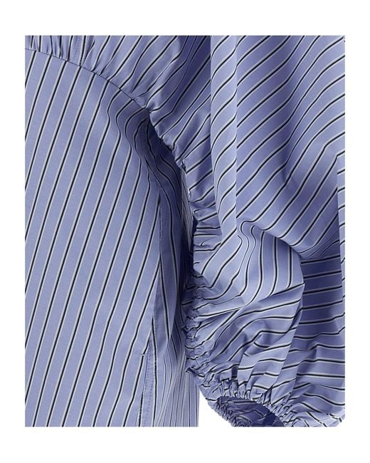 Zimmermann Blue Striped Dress