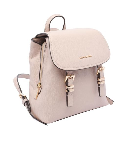 MICHAEL Michael Kors Pink Buckle-Fastened Backpack