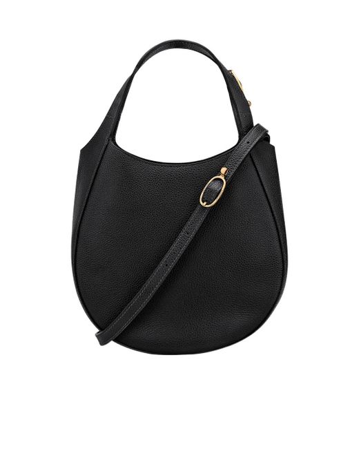 Longchamp Black Le Foulonné S Handbag