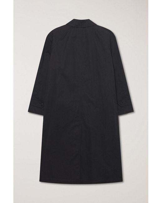 DUNST Black Buttoned Coat for men