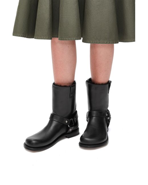 Loewe Black Campo Boots