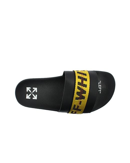 Off-White c/o Virgil Abloh Multicolor Logo Flip-Flops for men