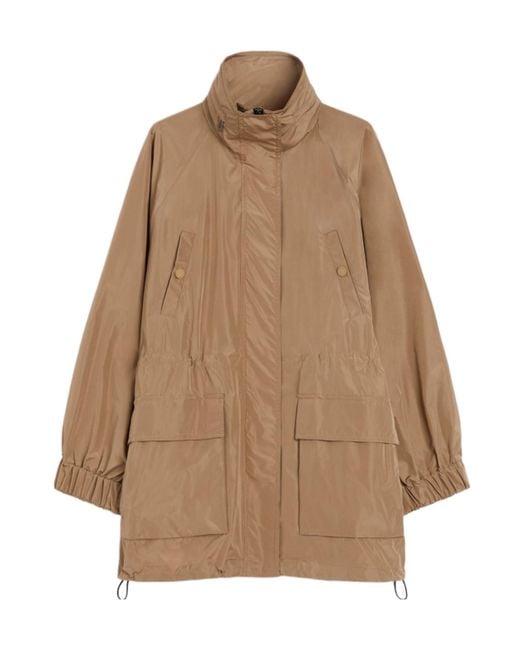 Weekend by Maxmara Brown Arley Drawstring Jacket