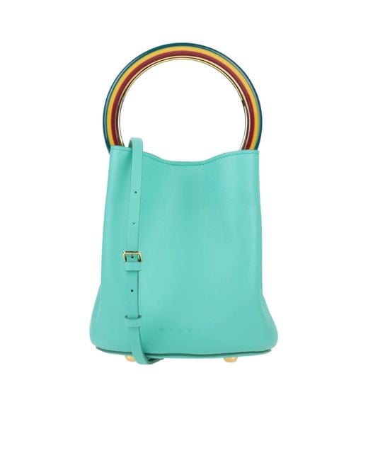 Marni Blue Mini Bucket Bag