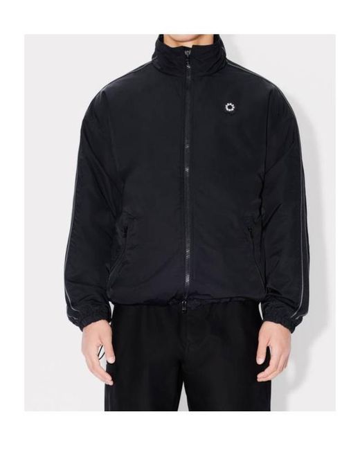 KENZO Blue Boke 2.0 Zip-Up Tracksuit Jacket for men