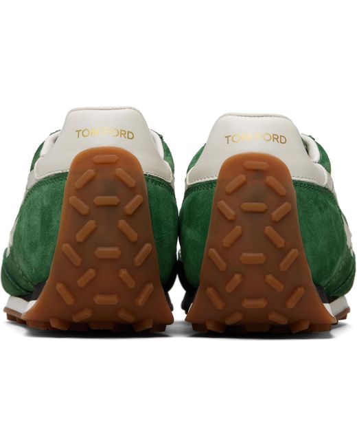 Tom Ford Green Mick's Sports Shoes for men