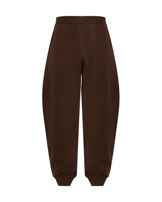 Givenchy Brown Elastic Waist Sports Pants for men