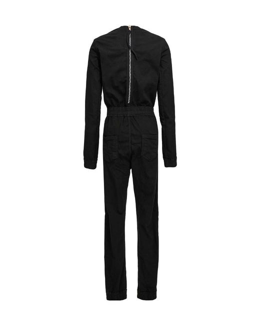 Rick Owens Black Eclipse Bodybag One Length Bodysuit