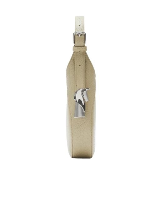 Burberry Natural Chess Baguette