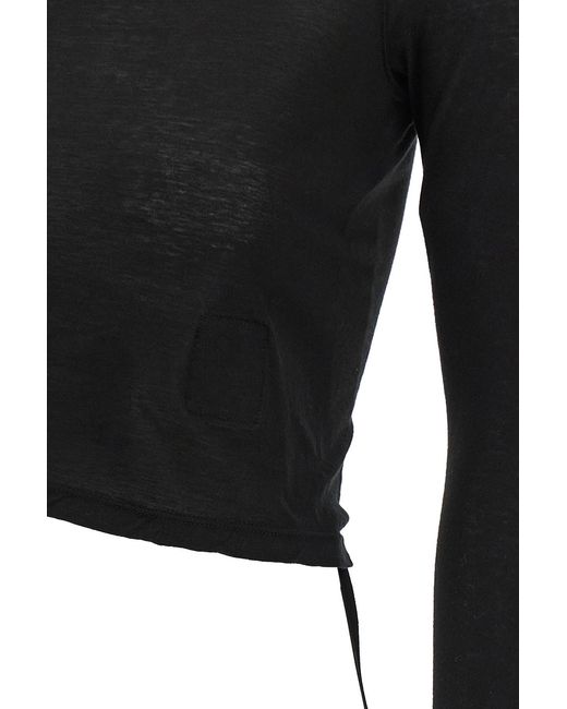 Rick Owens Black Ziggy Top