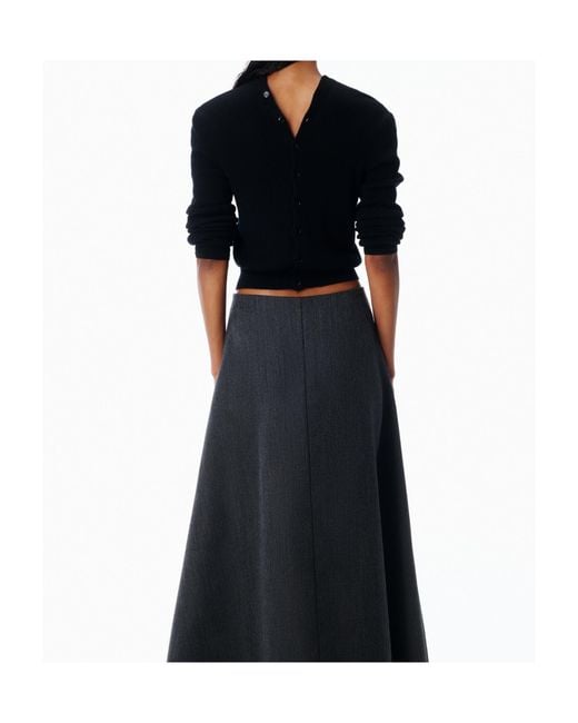 Alexander Wang Blue Wool Blend Cardigan