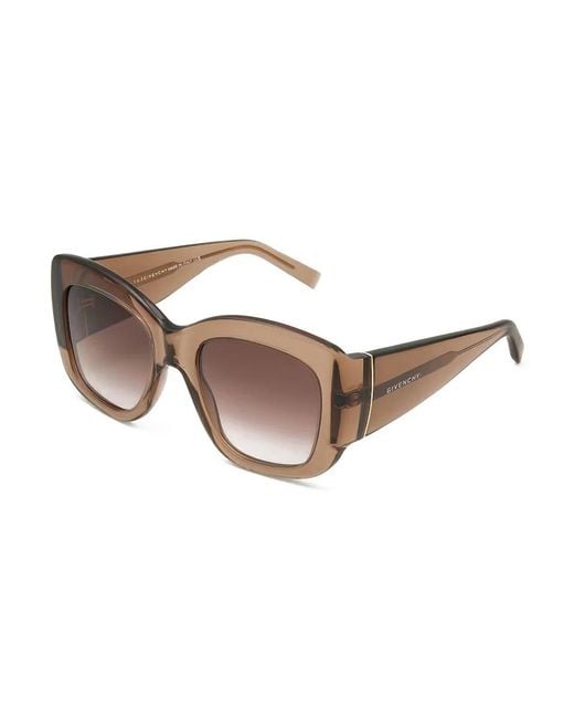 Givenchy Pink Eyewear Oversized Frame Sunglasses