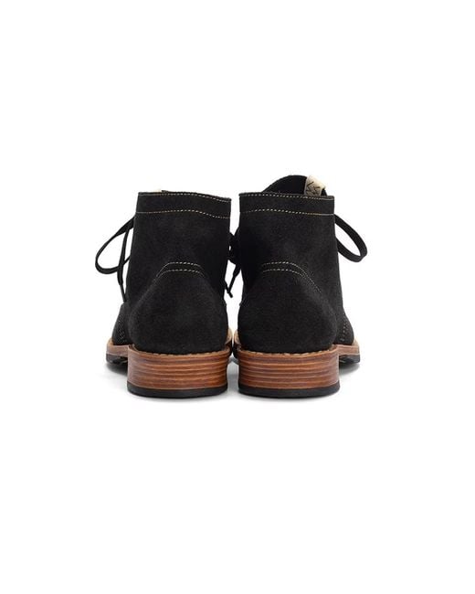 Visvim Black Round-Toed Boots for men