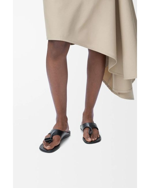 Loewe Multicolor Open-Toe Flat Sandals