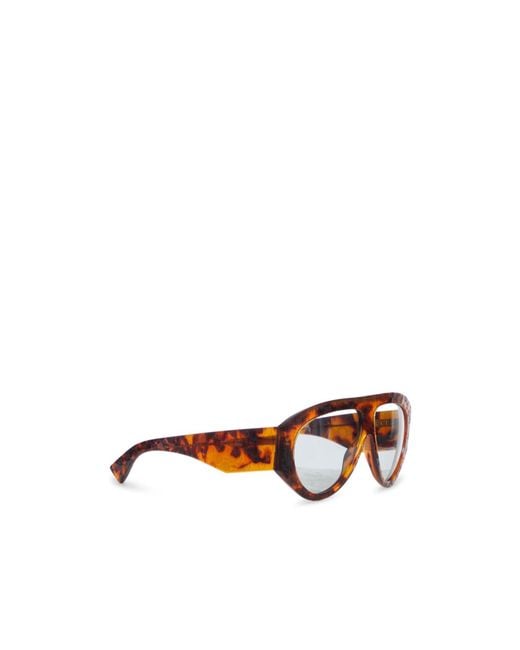 Gucci White Eyewear Oversized Sunglasses for men