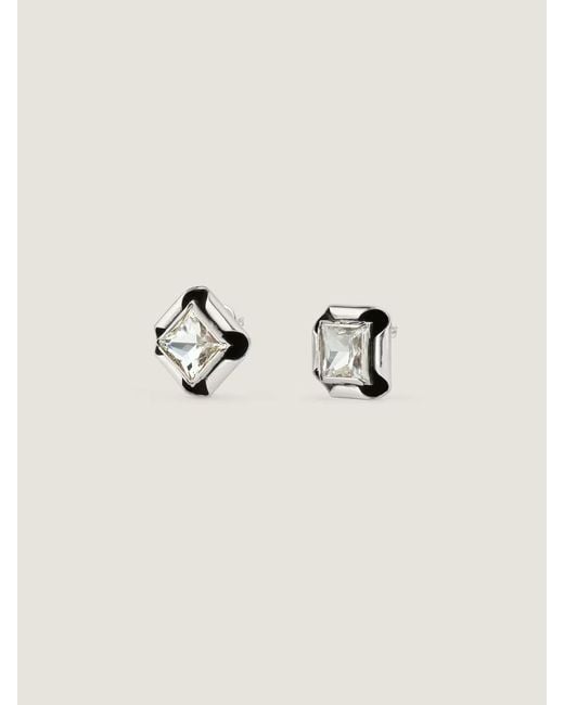 Givenchy Natural Deconstructed Crystals Earrings