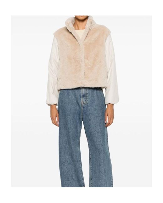 Herno Natural Faux-Fur Jacket