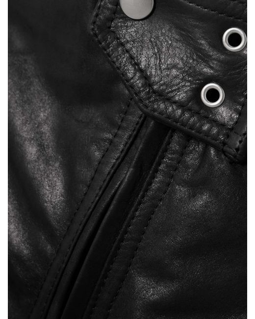 Rick Owens Black Pocket Casual Pants
