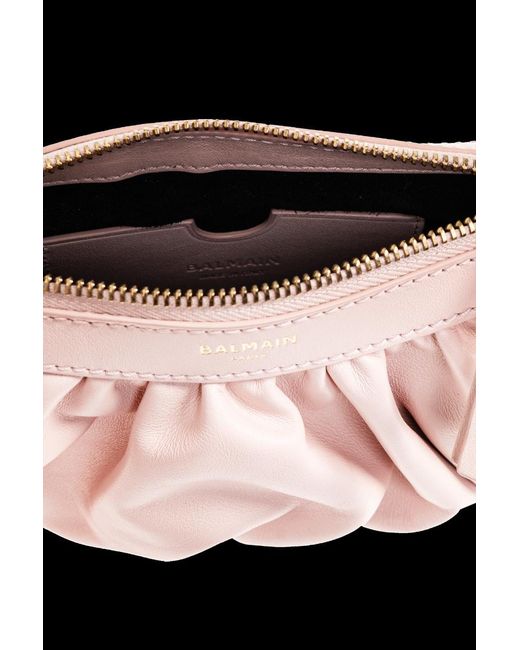 Balmain Pink Ebene Mini Bag