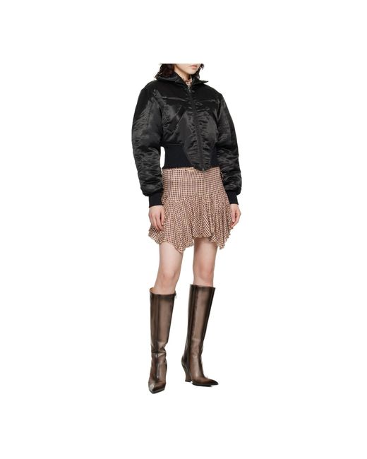 KNWLS Black M Claw Padded Bomber Jacket