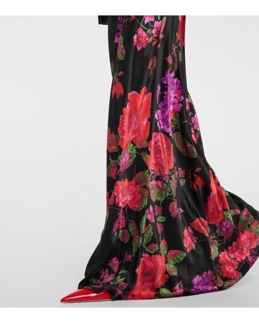 Rodarte Tiered Silk Tulle Gown