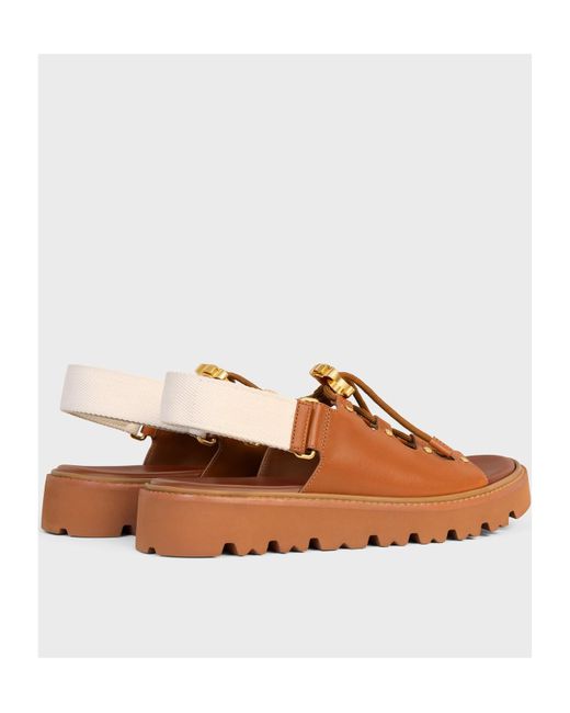 Céline Brown Billie Chunky Sandale