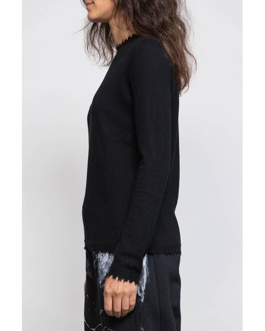 Avant Toi Blue Long-Sleeved Sweater