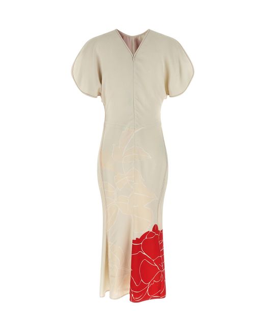 Victoria Beckham 'Gathered Waist' Dress