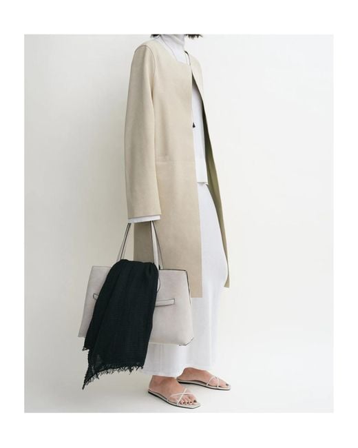 Totême Natural Suede Coat