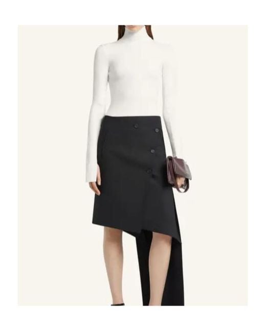 Courreges White Courrèges Interlock Mockneck Jumper