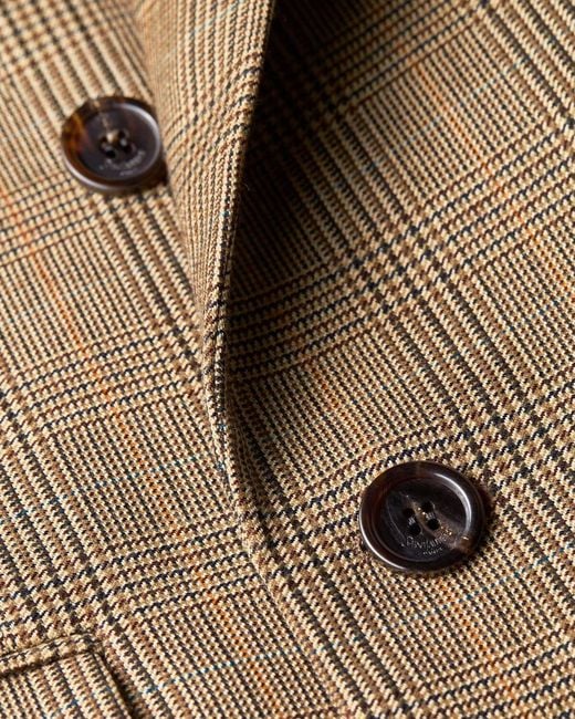 Saint Laurent Brown Long-Sleeve Blazer