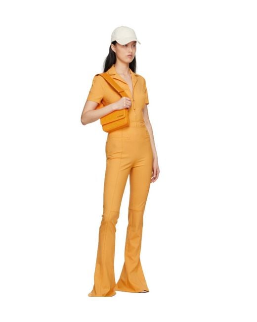 Jacquemus Orange Le Carinu Shoulder Bag
